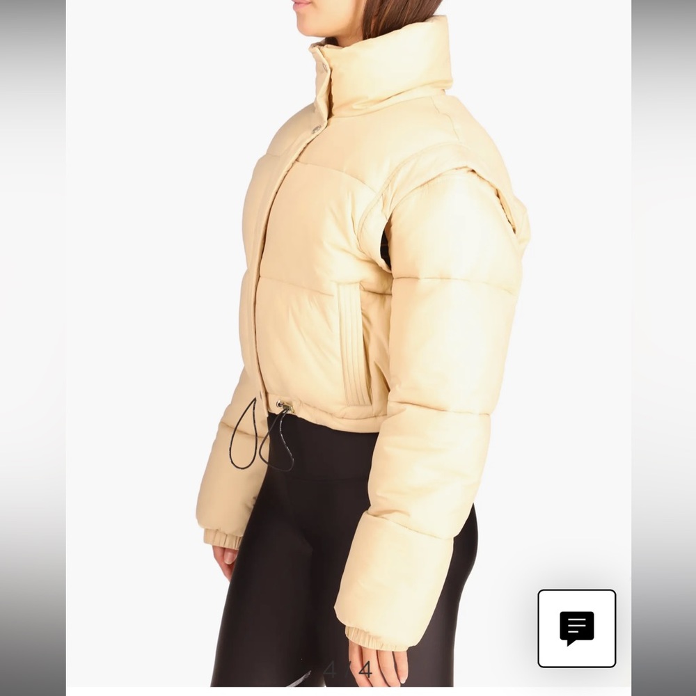 Represent Recycled Nylon Convertible Puffer Jacket